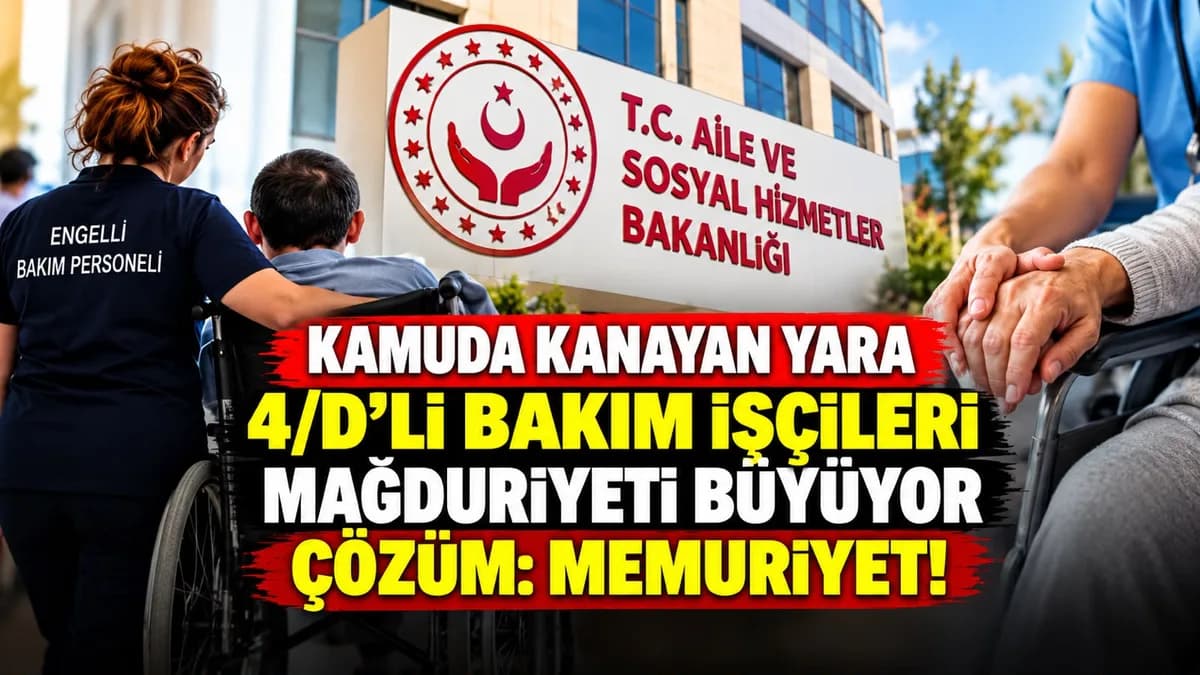 Kamuda Kanayan Yara: 4/D’li İşçinin Çözümü Memuriyet!